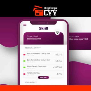 Verified Skrill  Personal Account + Email Access