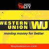 Verified WESTERN UNION account with valid card attached