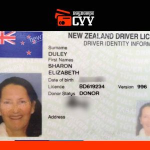 HIGH QUALITY NEW ZEALAND DRIVERS LICENSE – IDs AVAILABLE