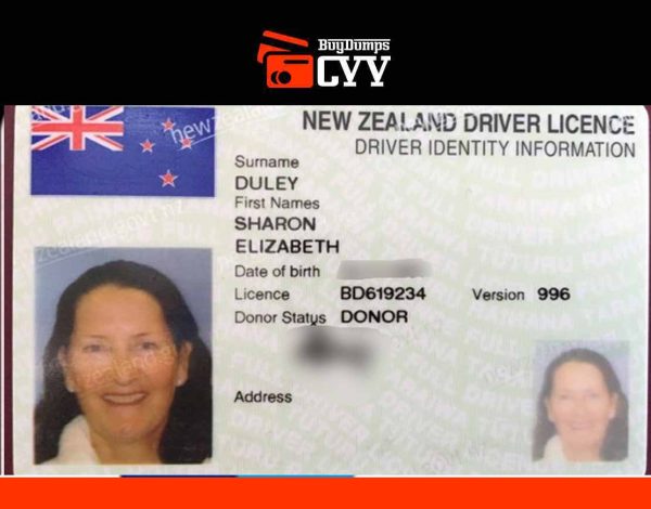 High-quality New Zealand driver's License