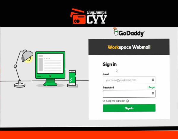 GoDaddy 1 Triple login Scampage