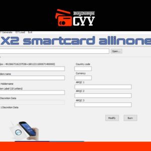 EMV X2 Smart Card – ALL IN ONE AVAILABLE